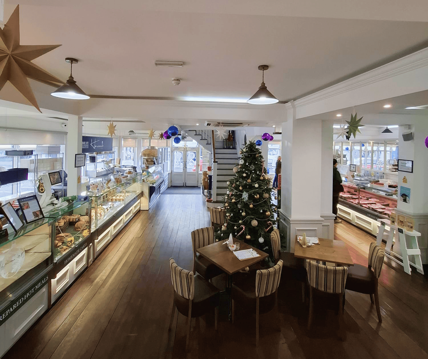 Interior view of Provenance Food Hall